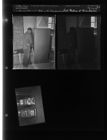 Tobacco Barn being Moved (2 Negatives) (March 22, 1954) [Sleeve 54, Folder c, Box 3]